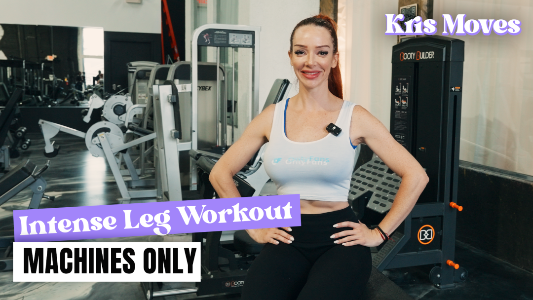 Intense Leg Workout: Machines Only