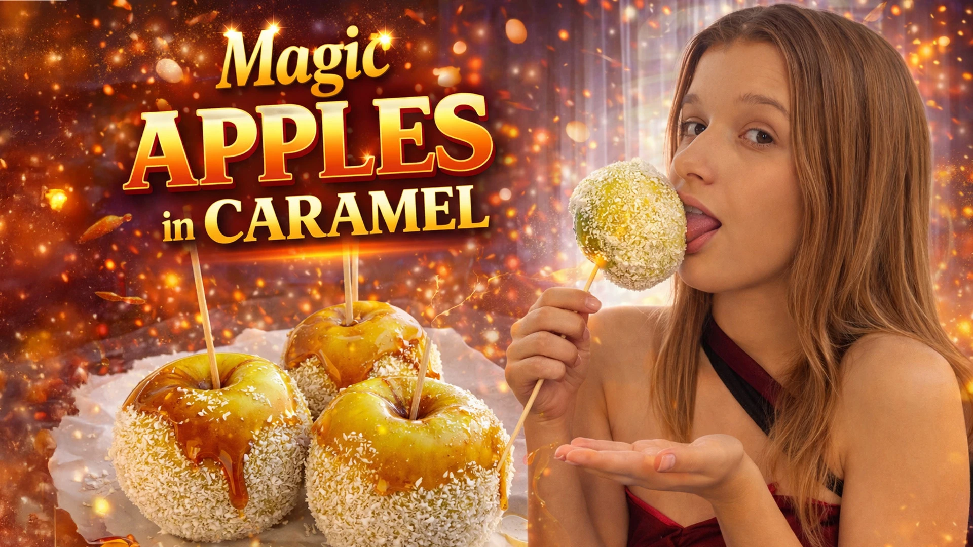 Magic Apples in Caramel