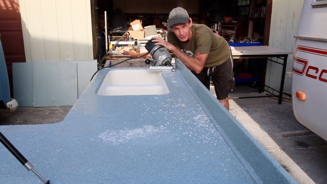 Solid Surface Countertop Build