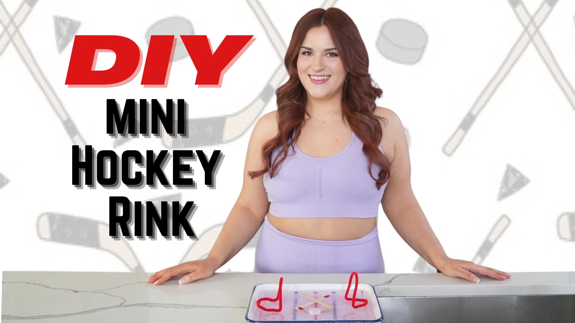 DIY Mini Hockey Rink