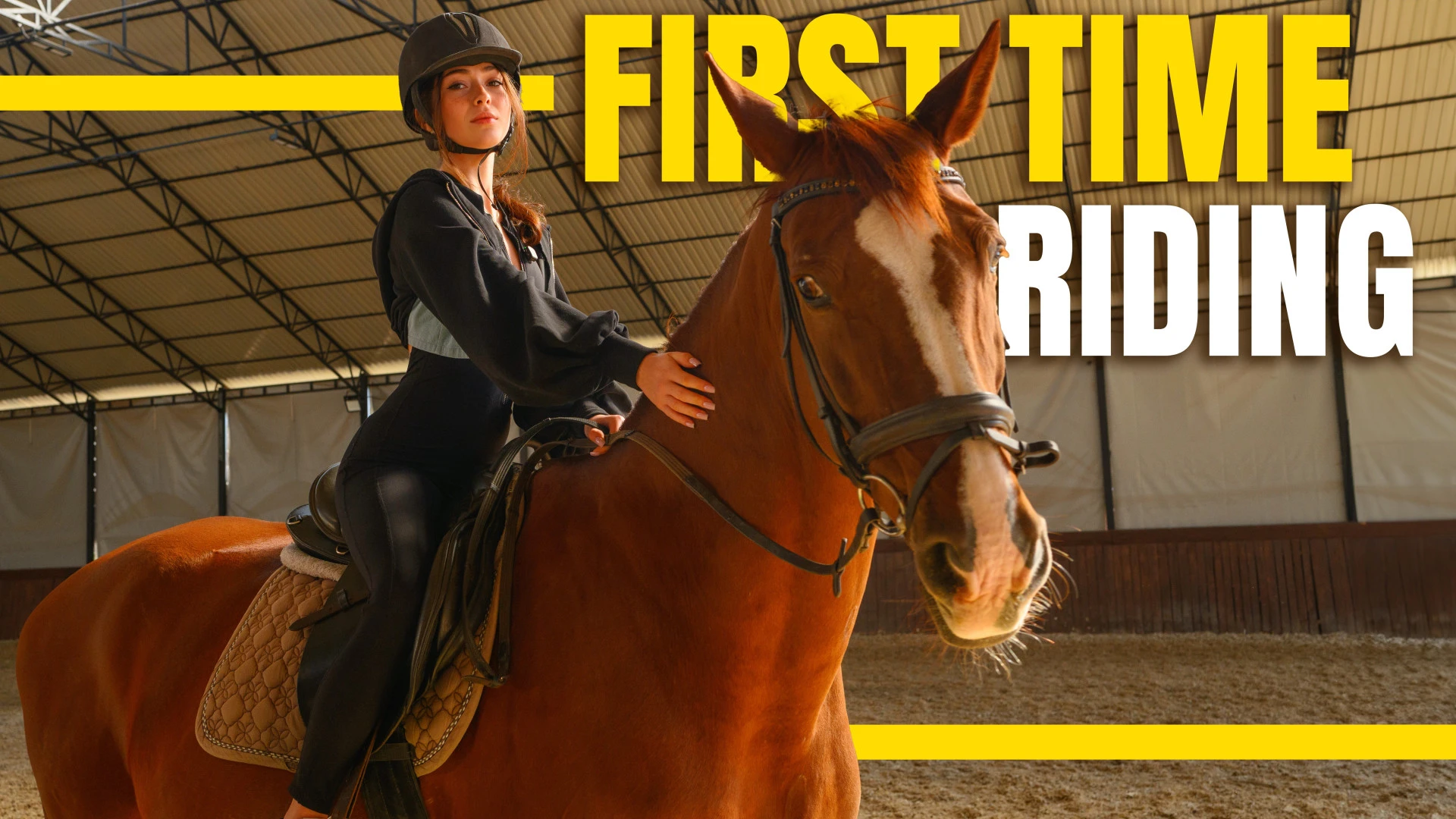 First Time Horse Riding