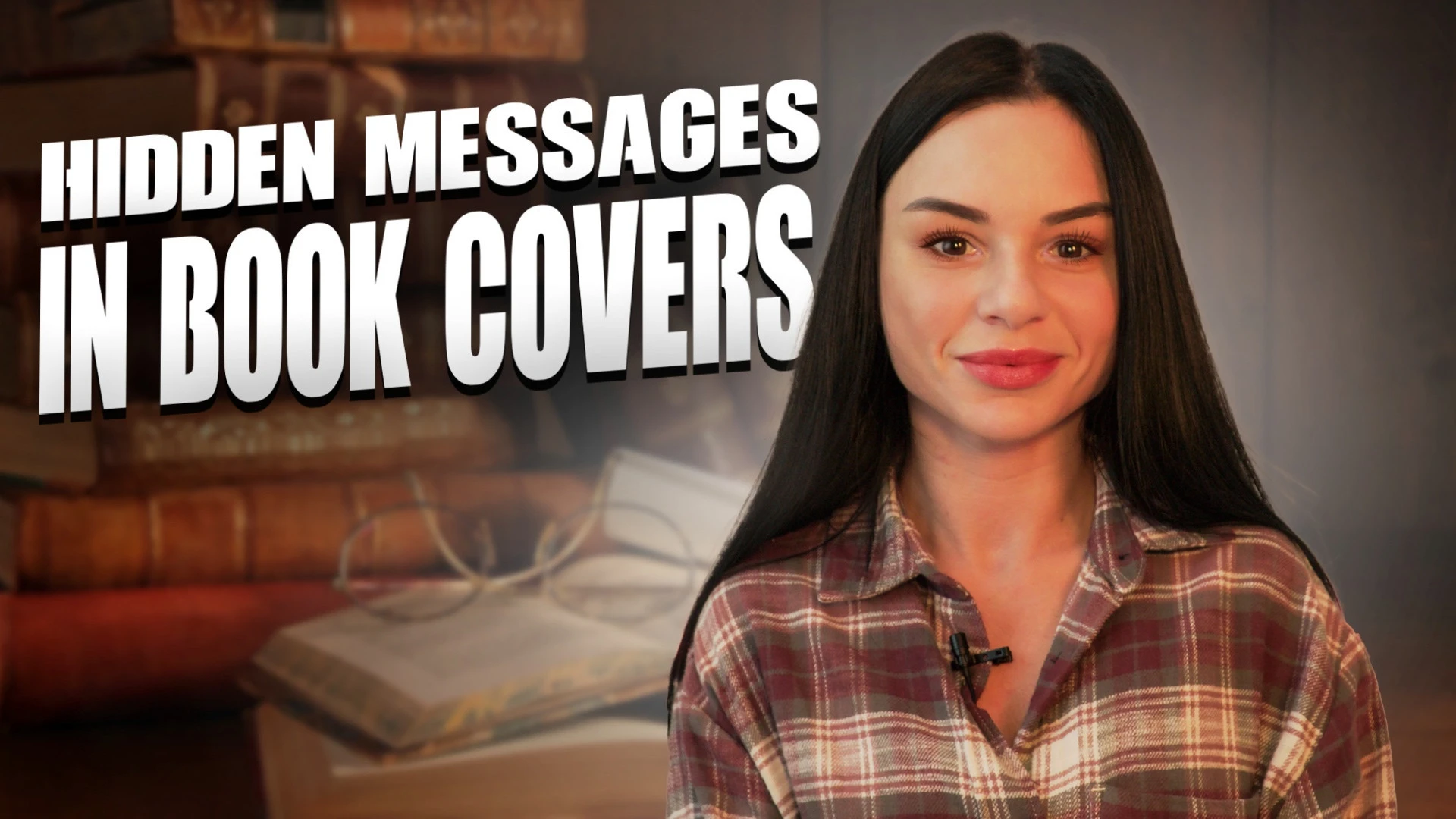 Hidden Messages in Book Covers
