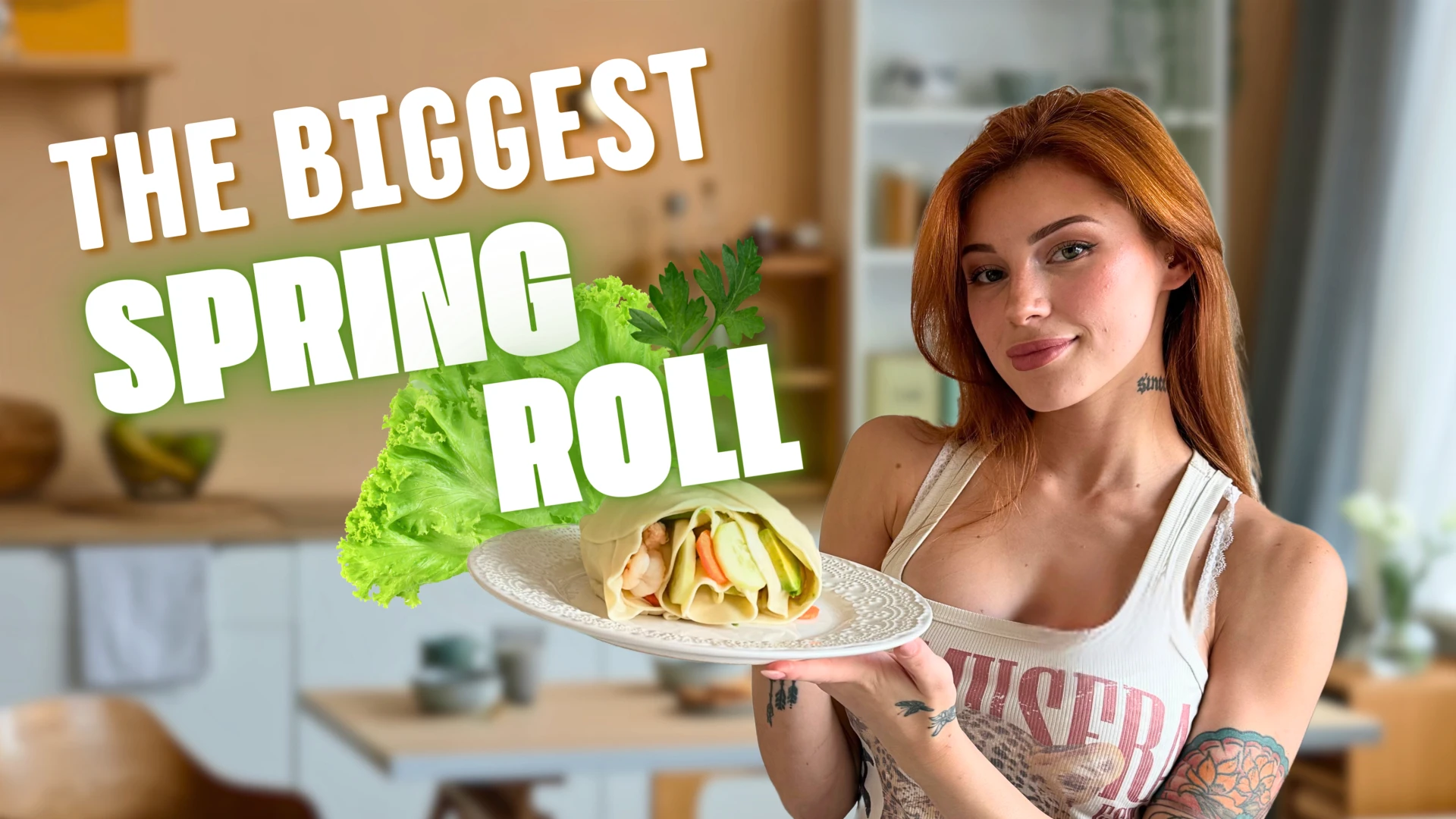 Making the Biggest Spring Roll Ever