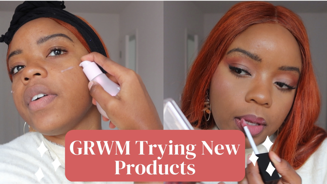 GRWM Trying New Make Up