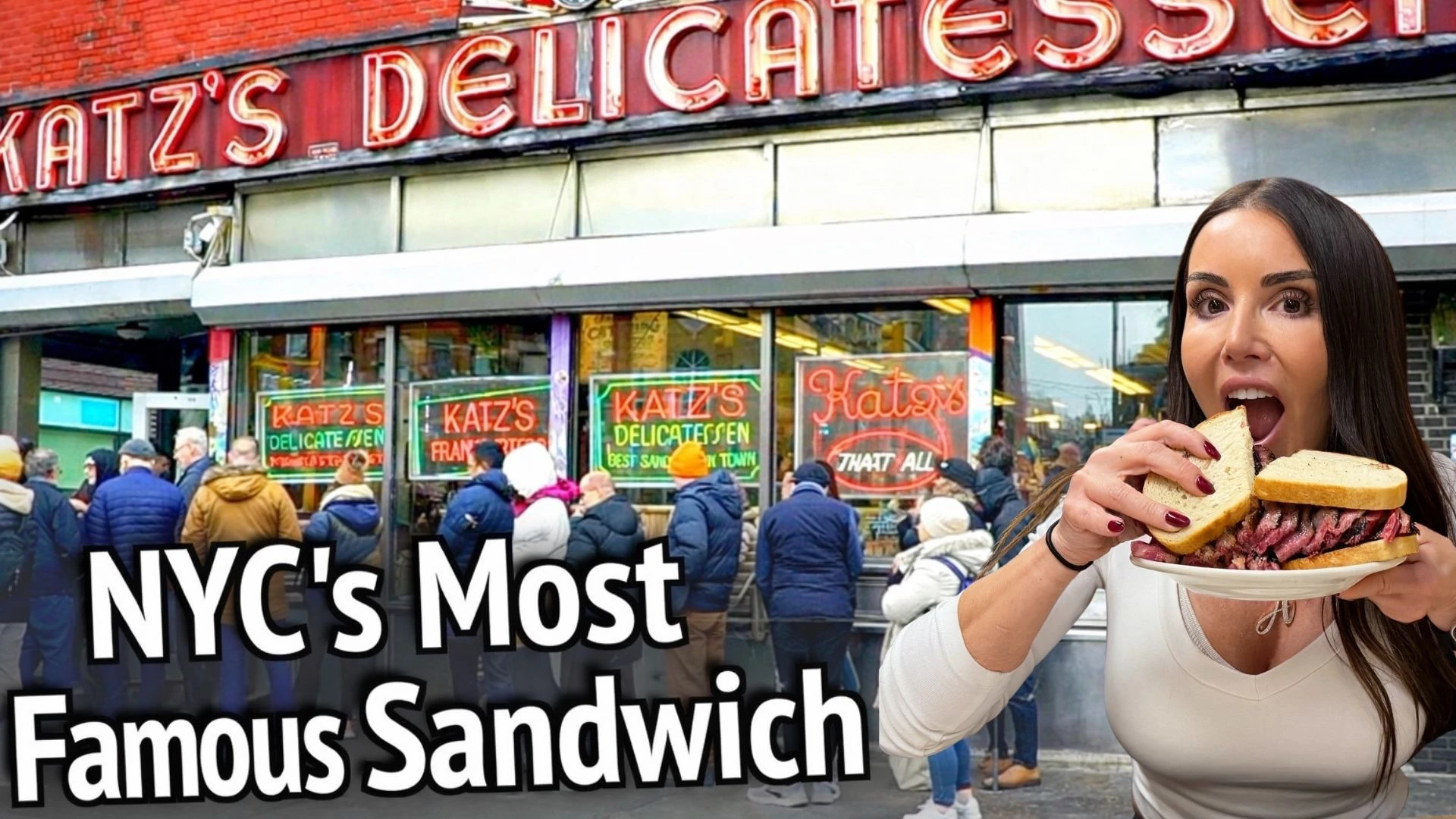 Eating NYC's Most Famous Sandwich…