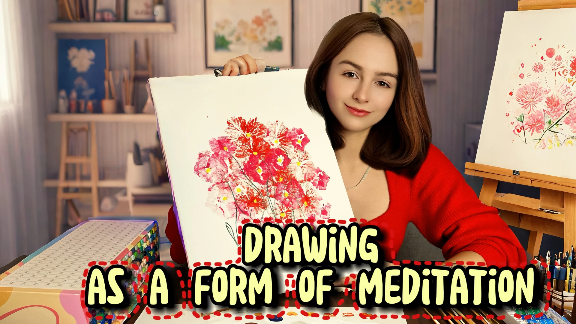Unique Way to Draw - a True Meditation