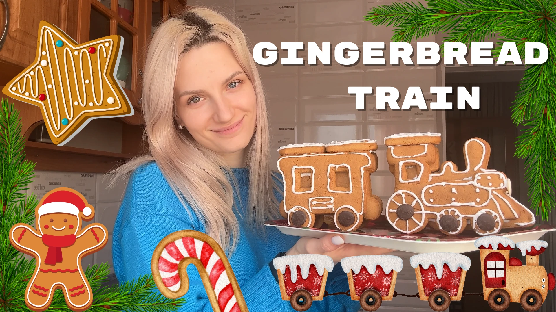 Gingerbread Steam Train
