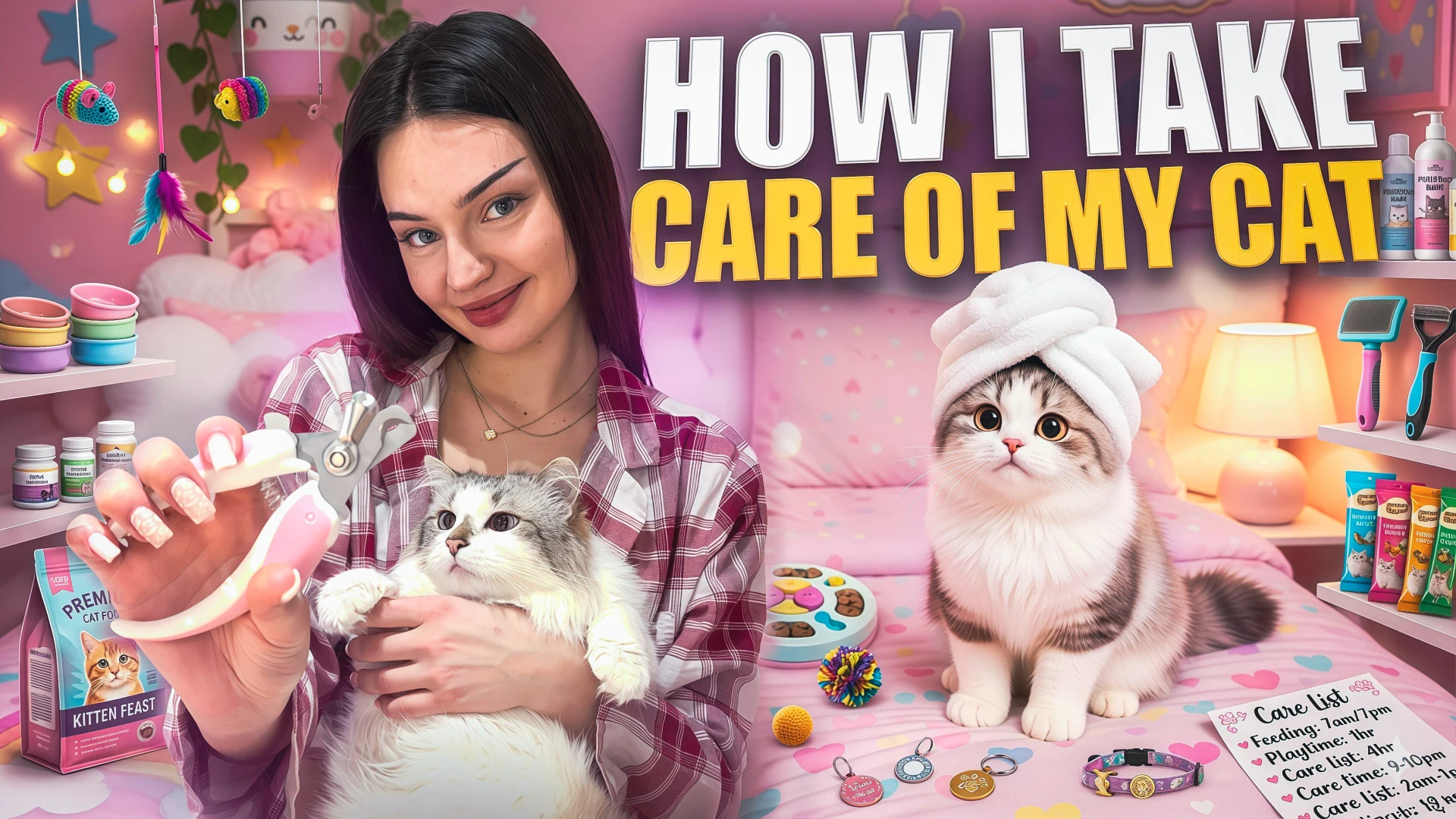 My Cat Grooming Routine