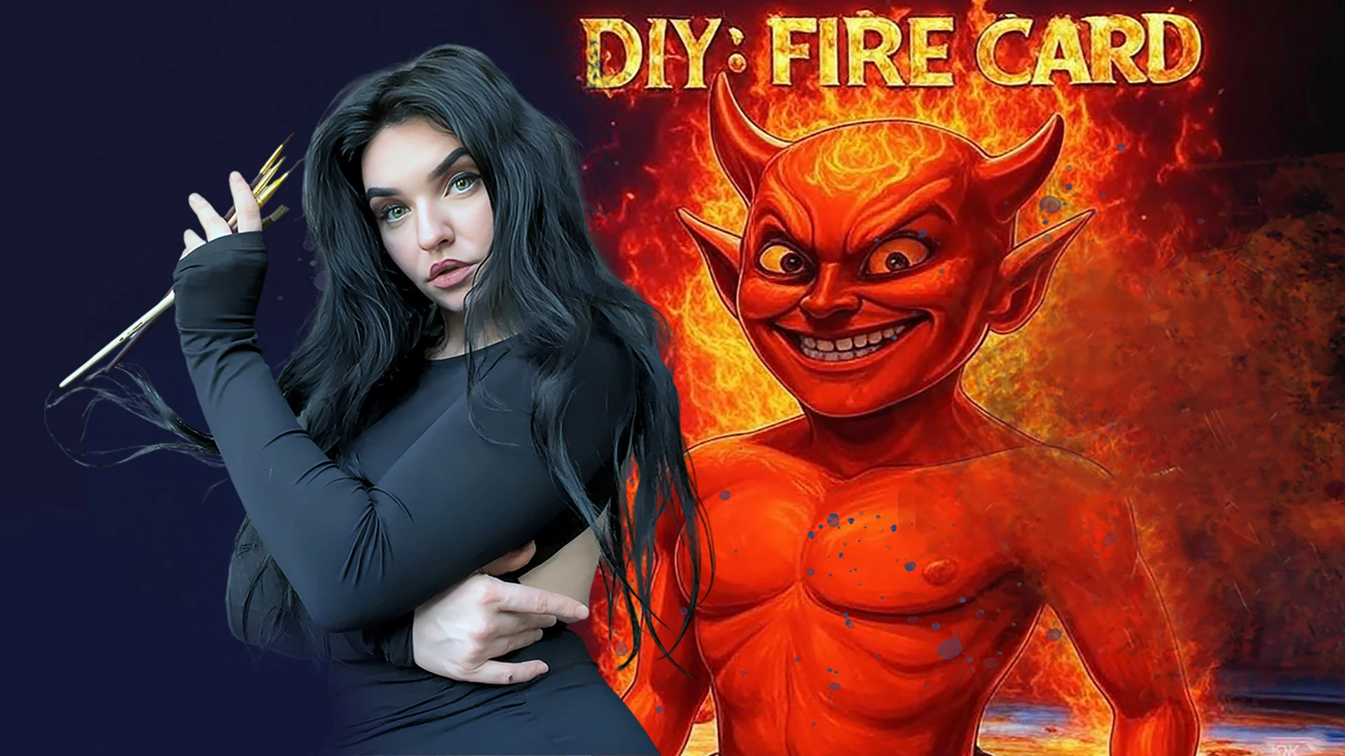 DIY: Fire Card
