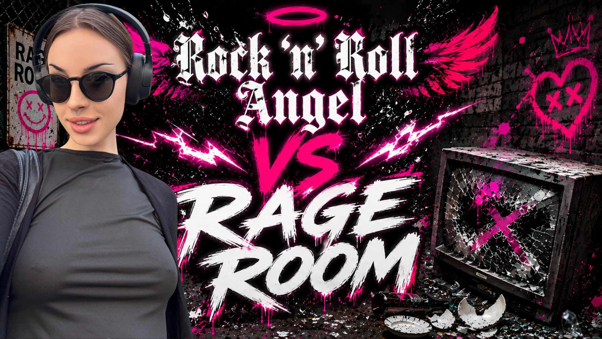 Rage Room with Angel