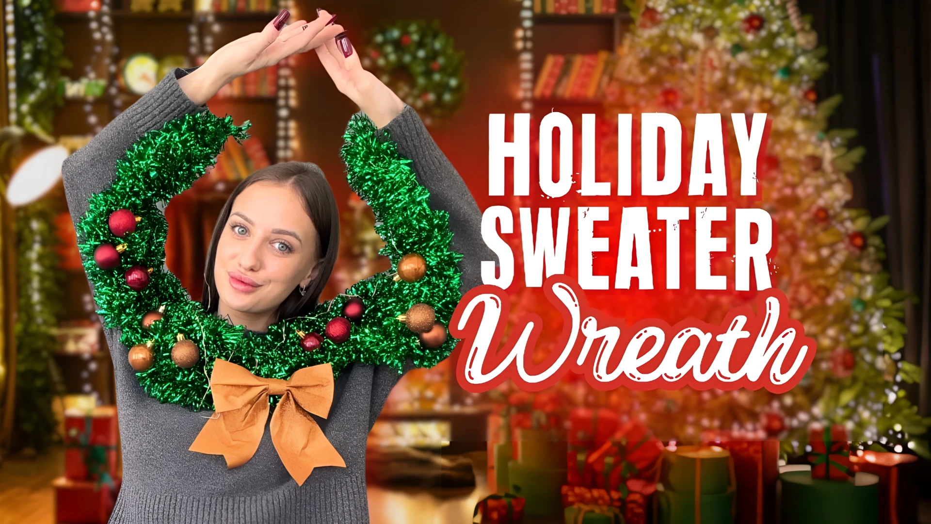 Christmas Sweater with a Twist