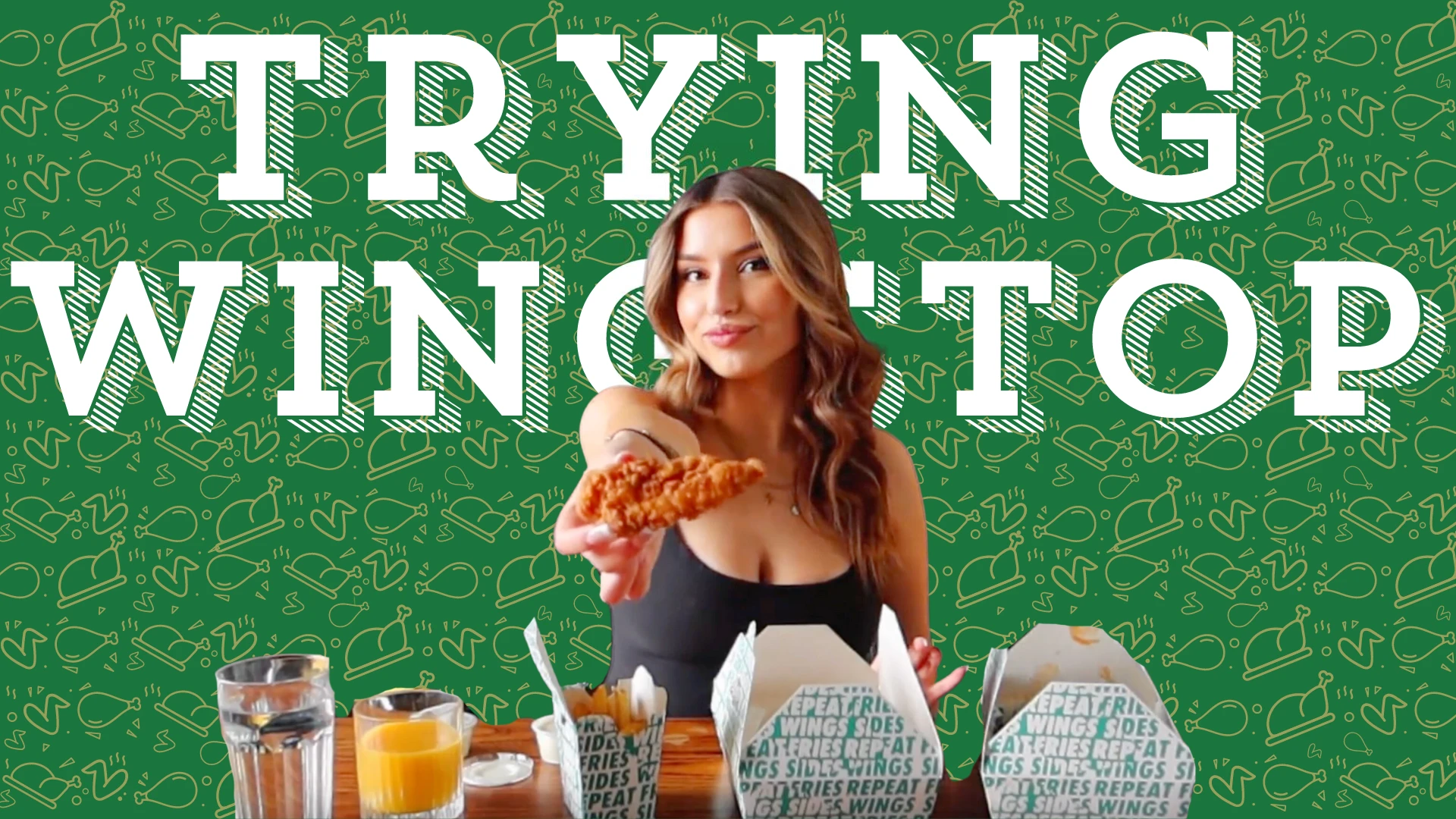 Trying Wingstop For The First Time!