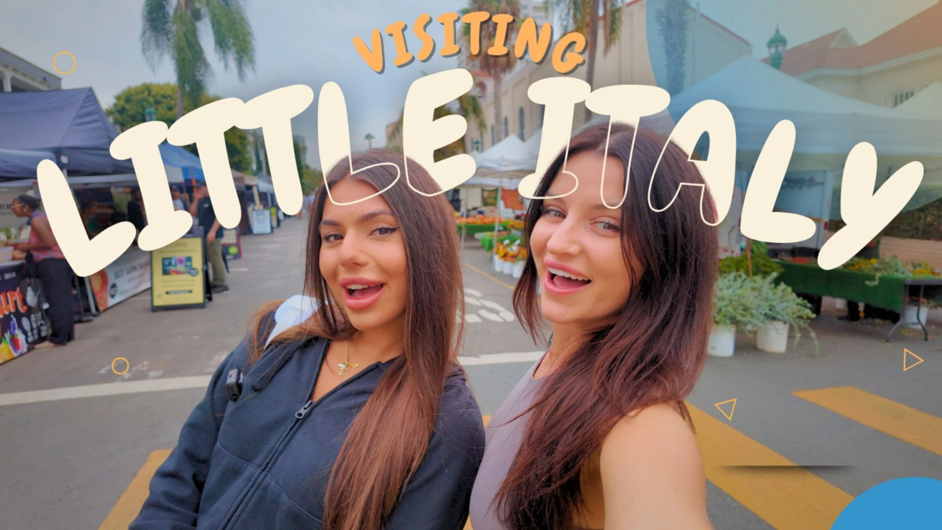 Visiting Little Italy with Josie