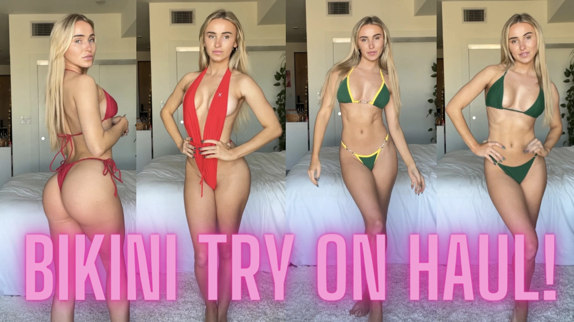 Trying On All My Bikinis (Part 1!)