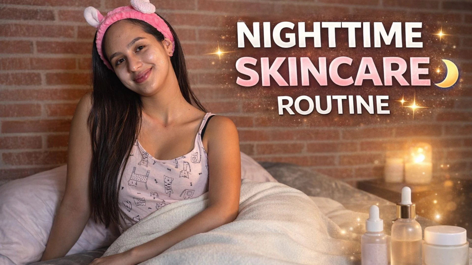 Soft Night Skincare Routine