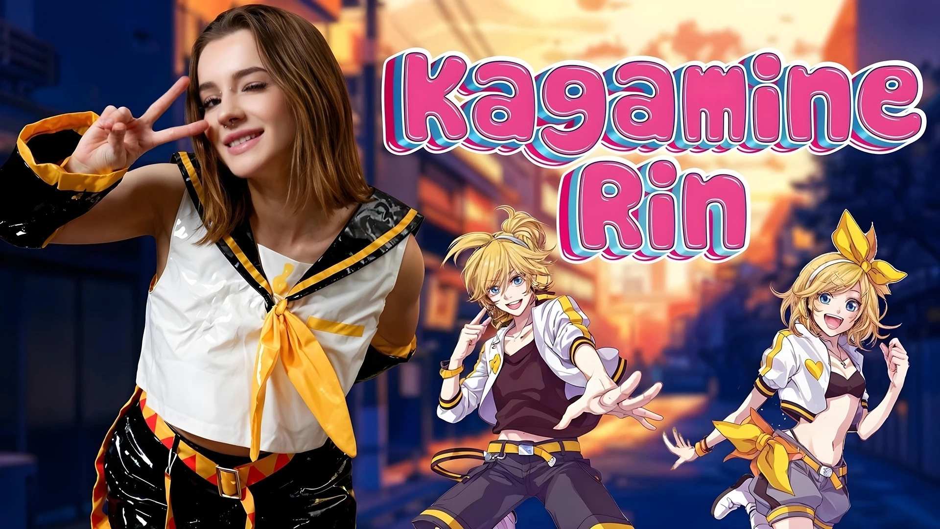 Kagamine Rin in the Anime World