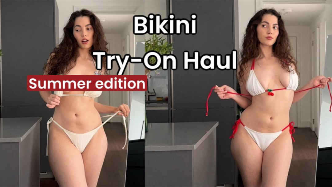 Bikini Try-On Haul | 4k | Summer 2024