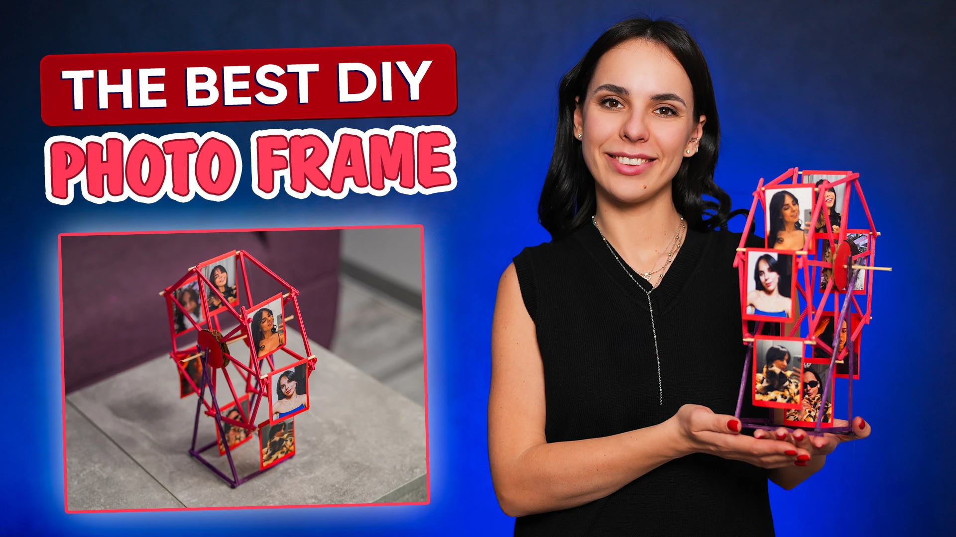 The Best DIY Photo Frame