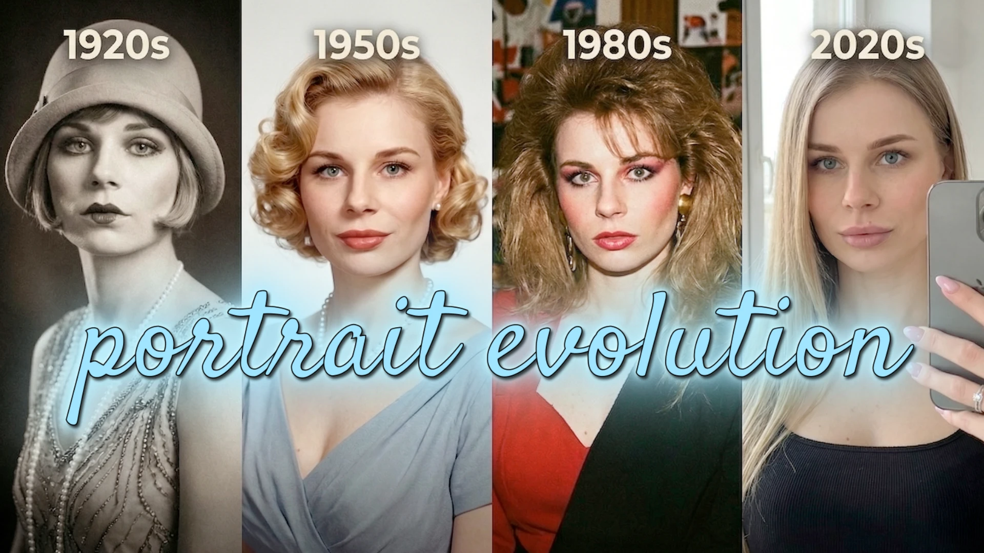 The Evolution of a Portrait
