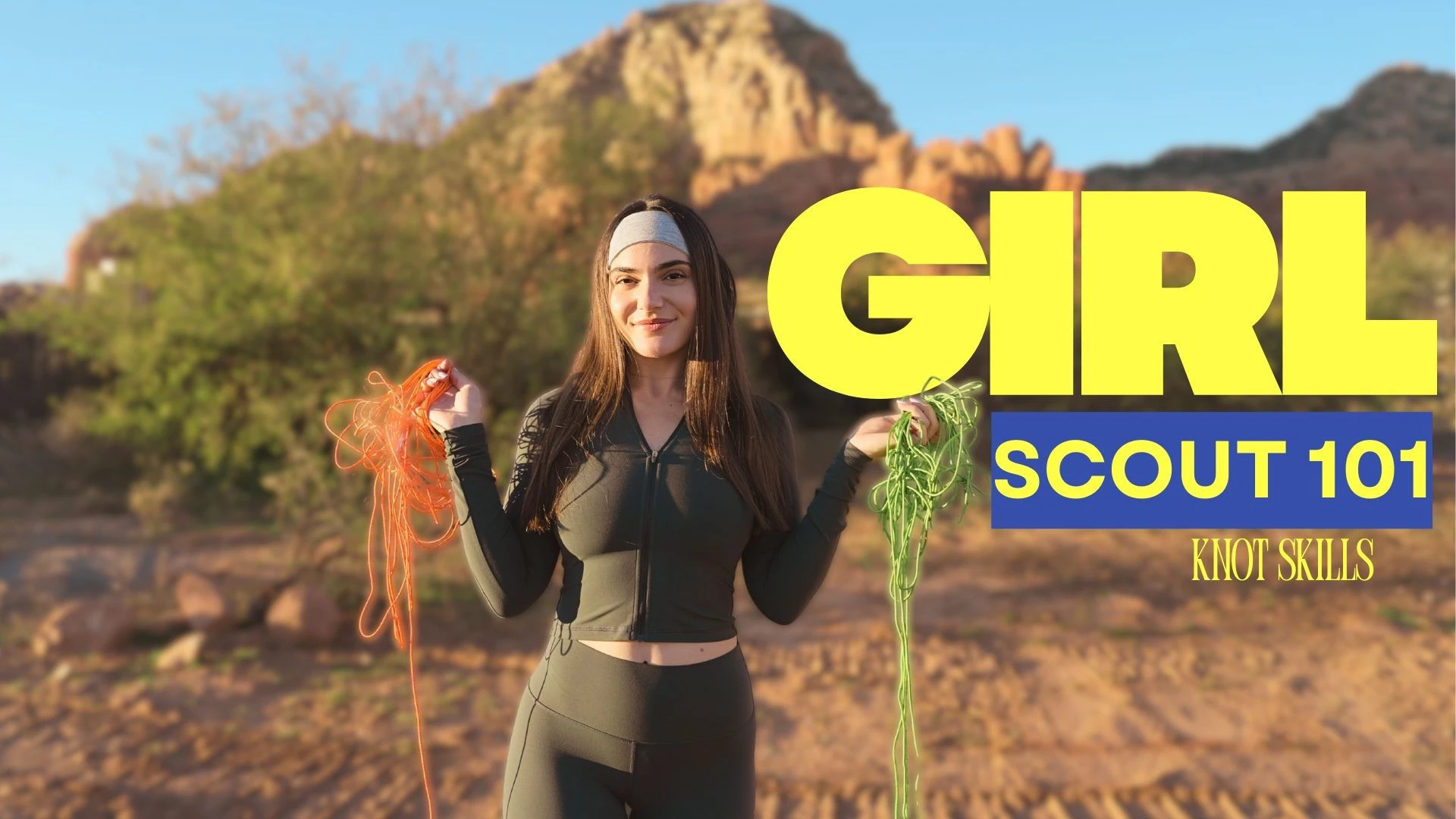 Girl Scout 101 - Rope Skills