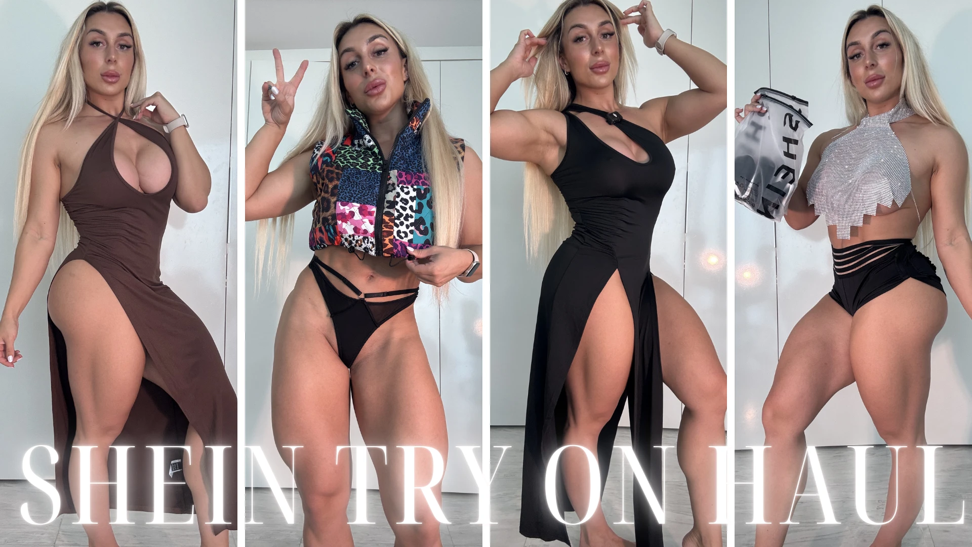 Shein Try-On HaulFitness Girl Edition