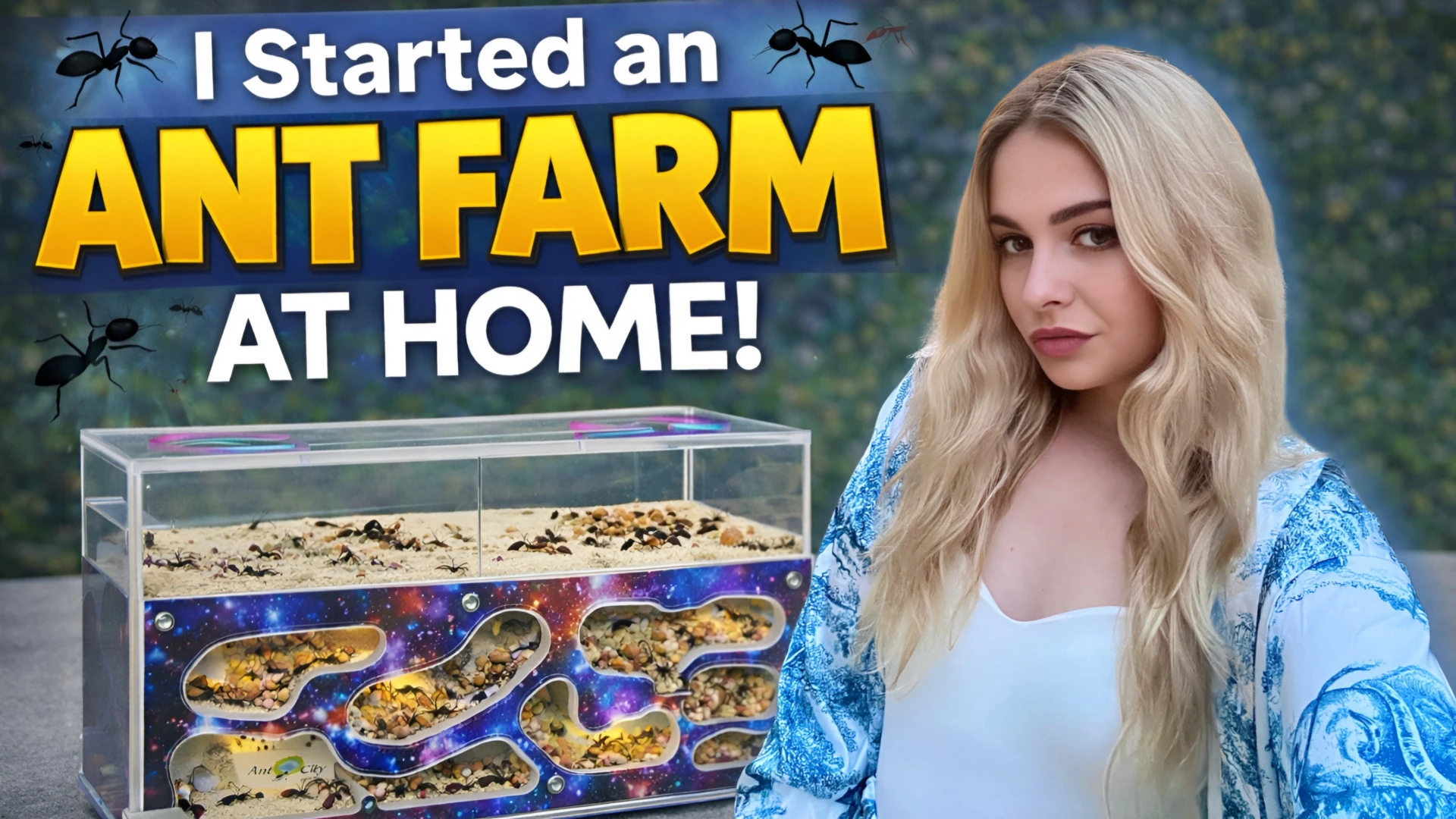 I Started an Ant Farm at Home