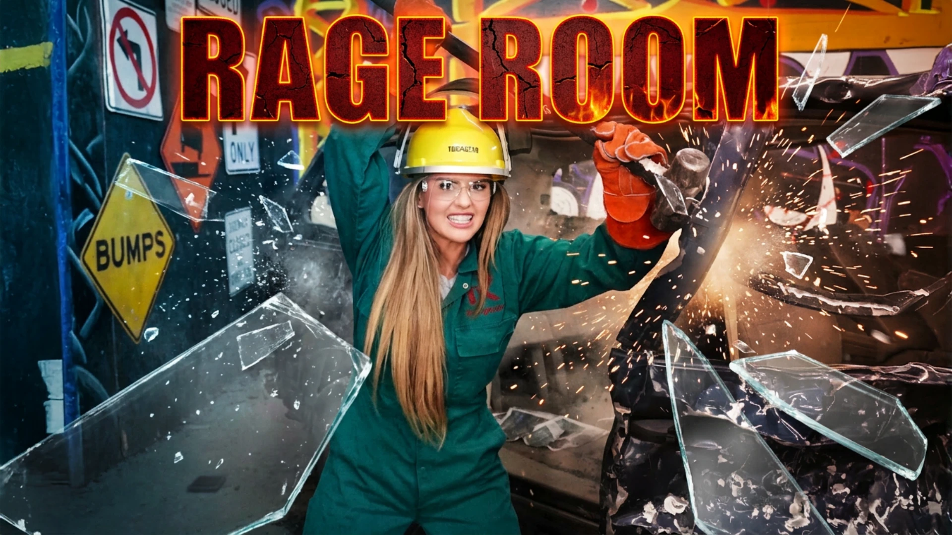 I Smashed Everything at this Rage Room!