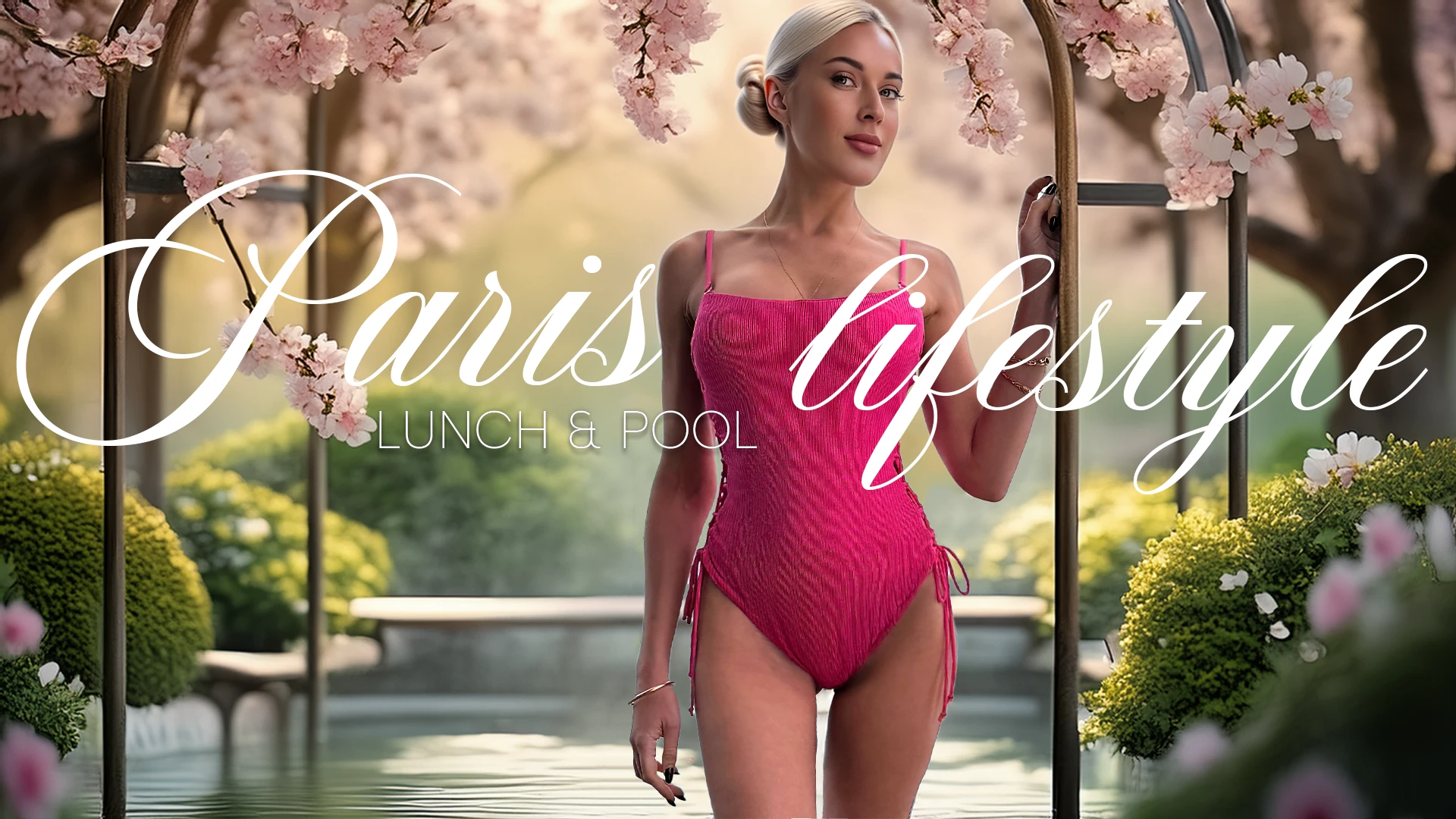 Paris Lifestyle/Lunch & Pool with Lilly