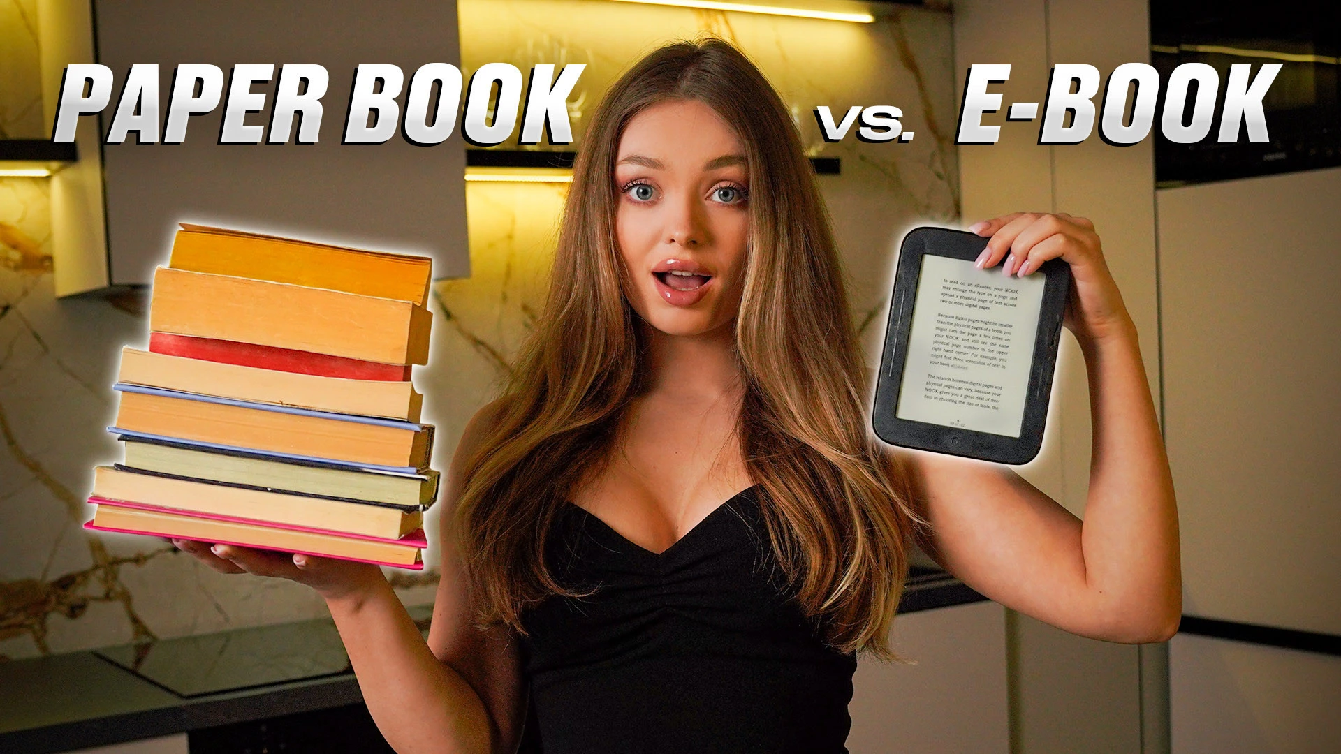 E-Book vs. Paper Book