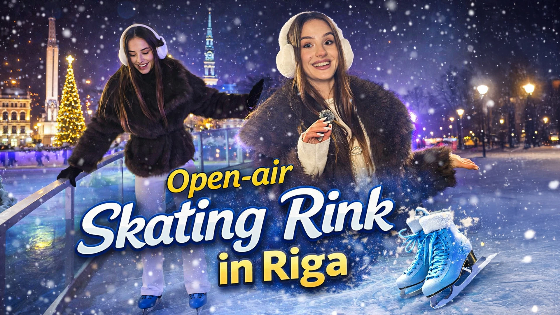 Open-Air Skating Rink in Riga