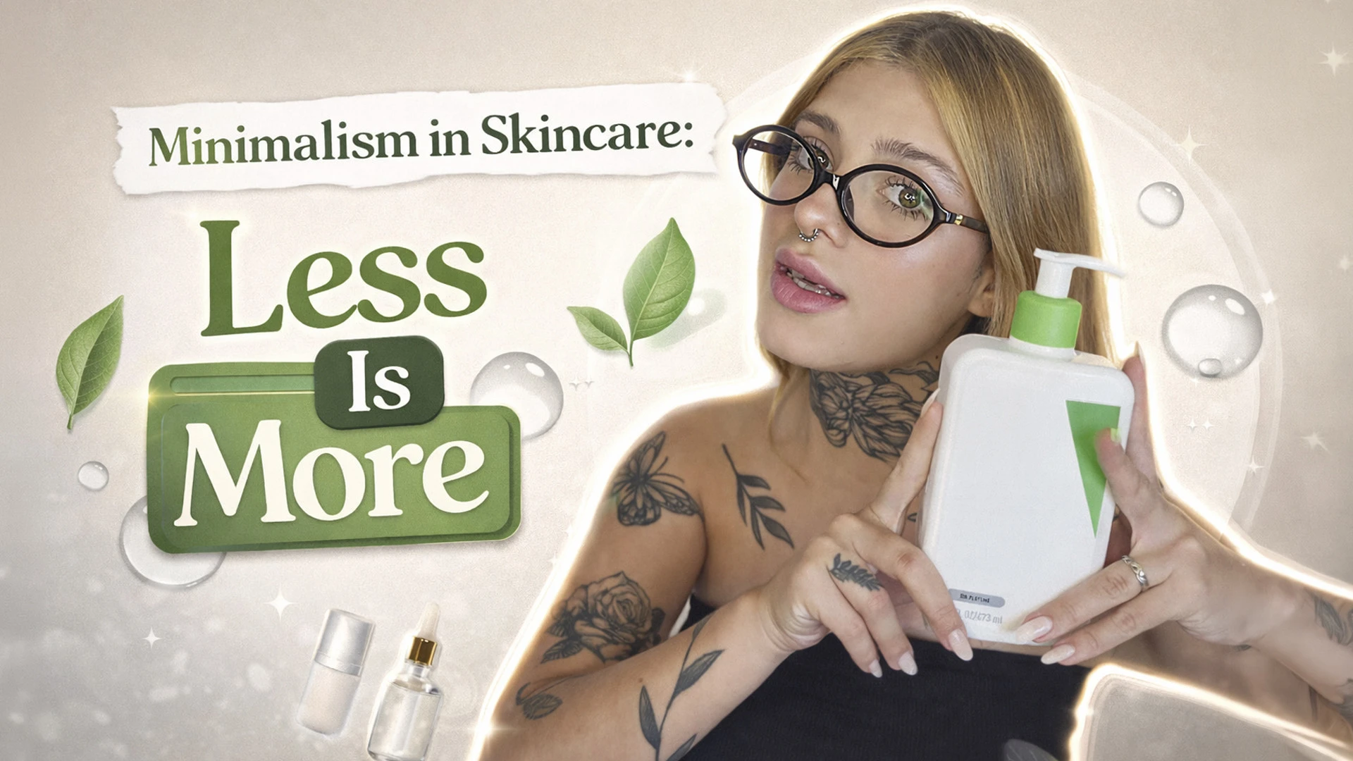Minimalism in Skincare: Less is More