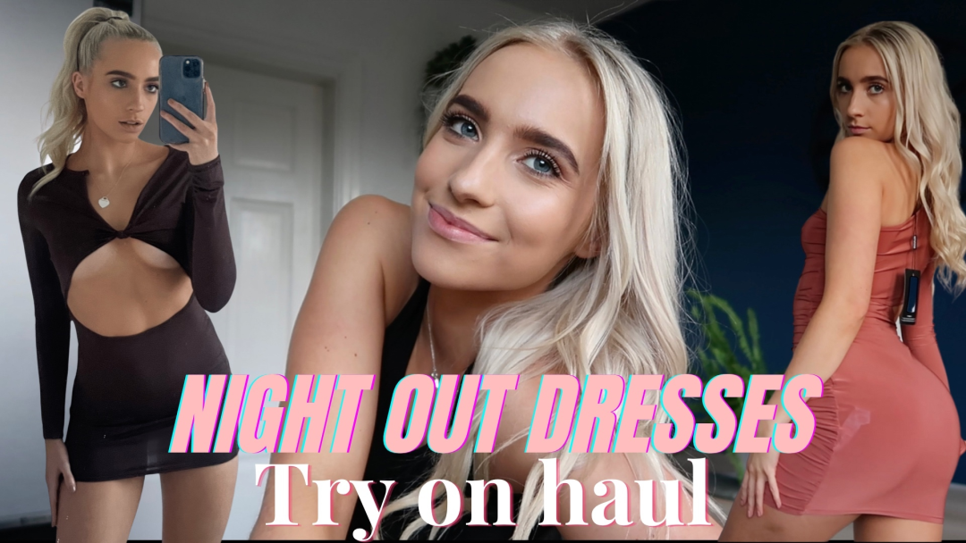 sexy clothes haul Night Out Dresses Try-On Haul