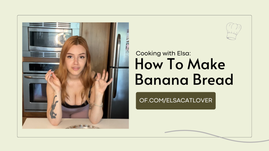 How to Make Banana Bread with Elsa