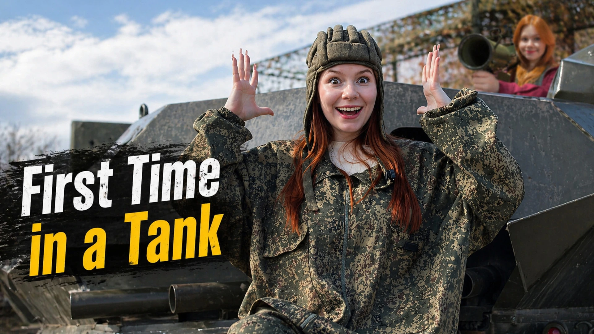 My First Time Driving a Real Tank