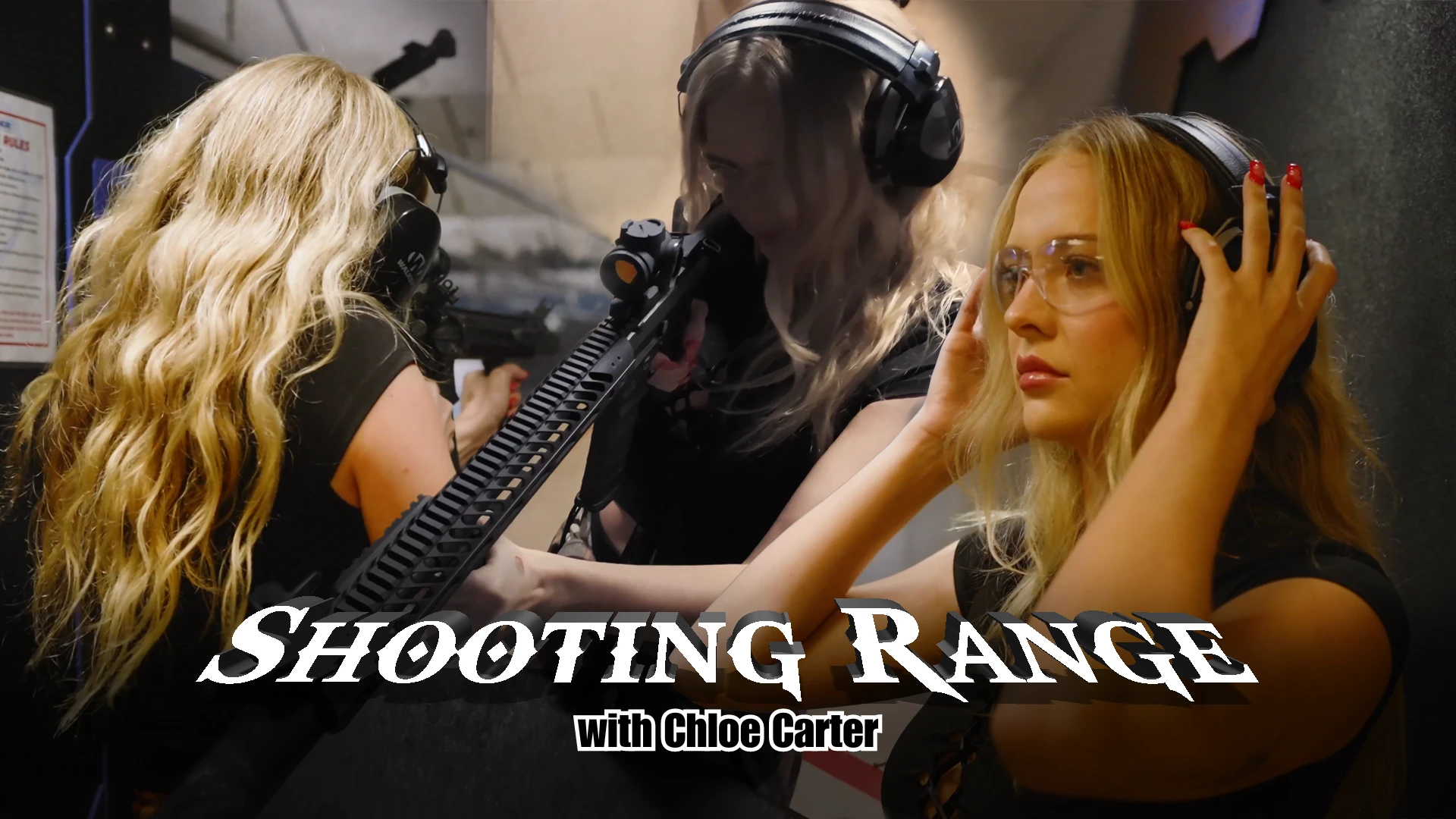 Shooting Range with Chloe Carter!