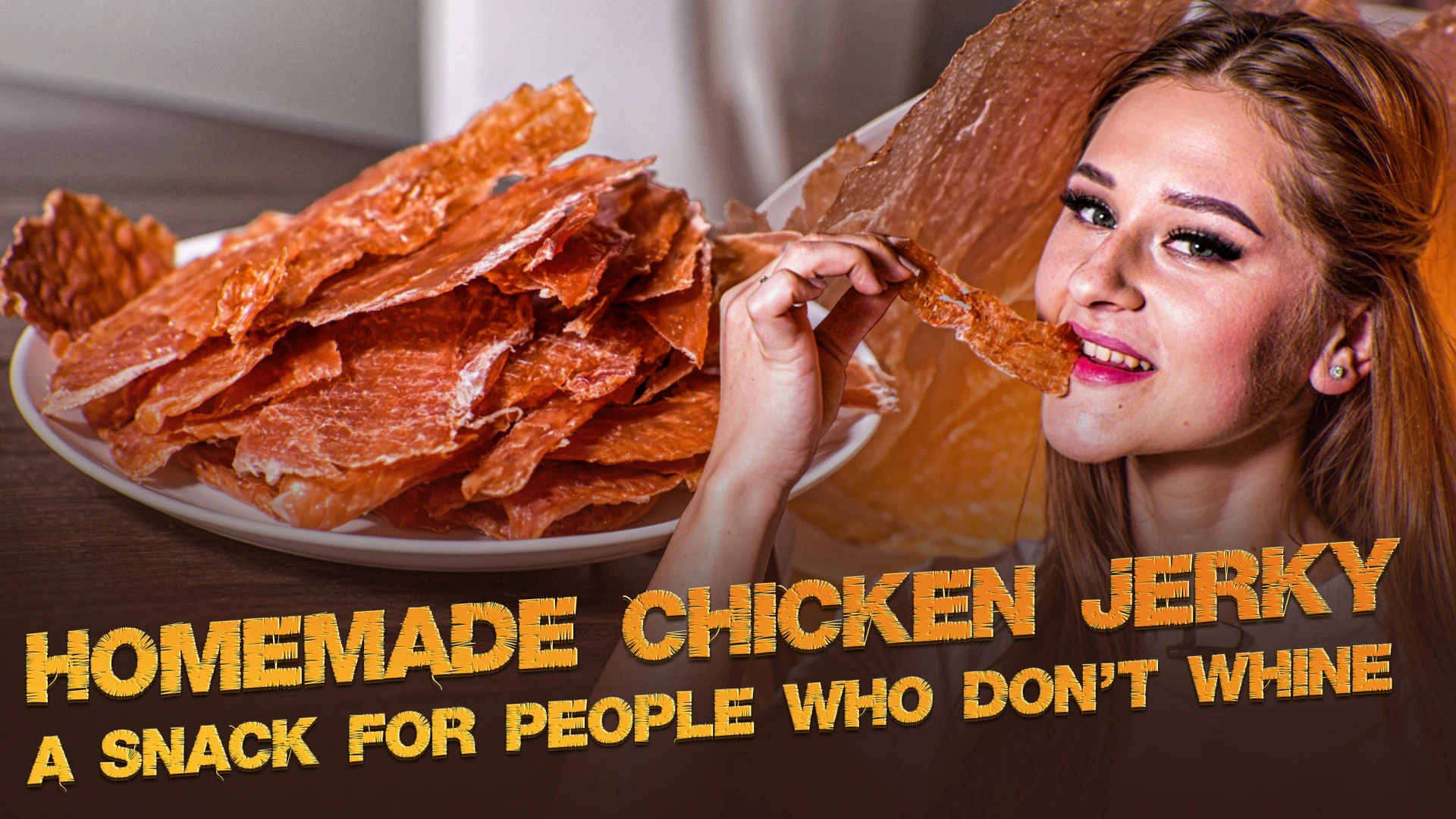 Homemade Chicken Jerky - OFTV
