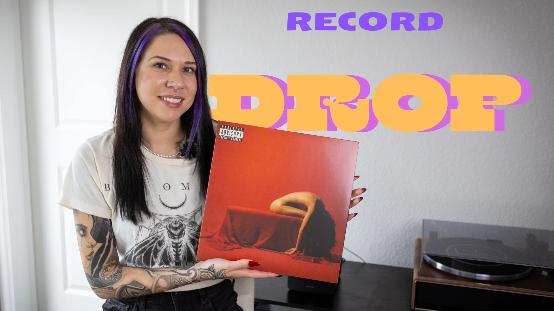 Vinyl Record Drop
