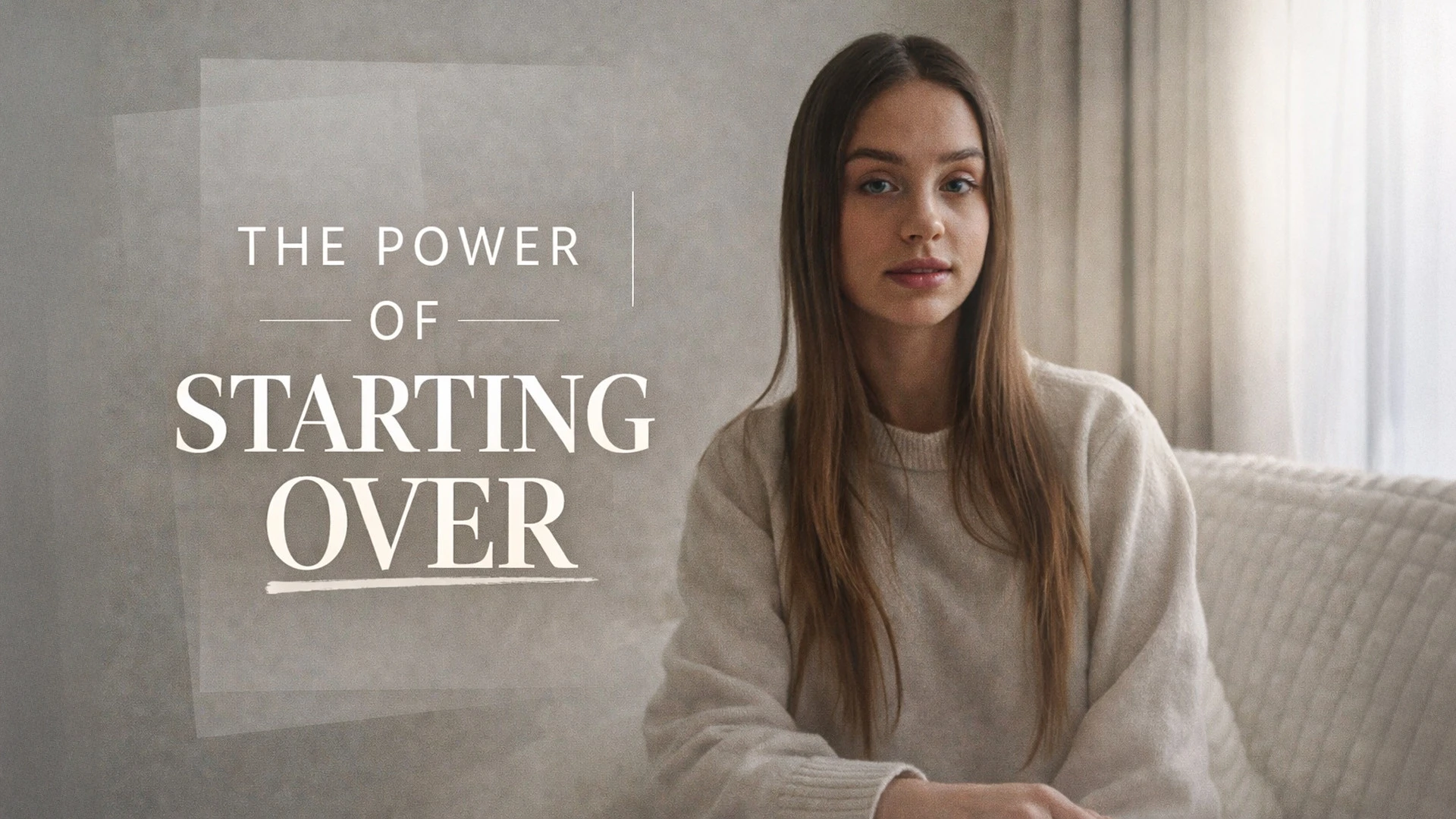 The Power of Starting Over