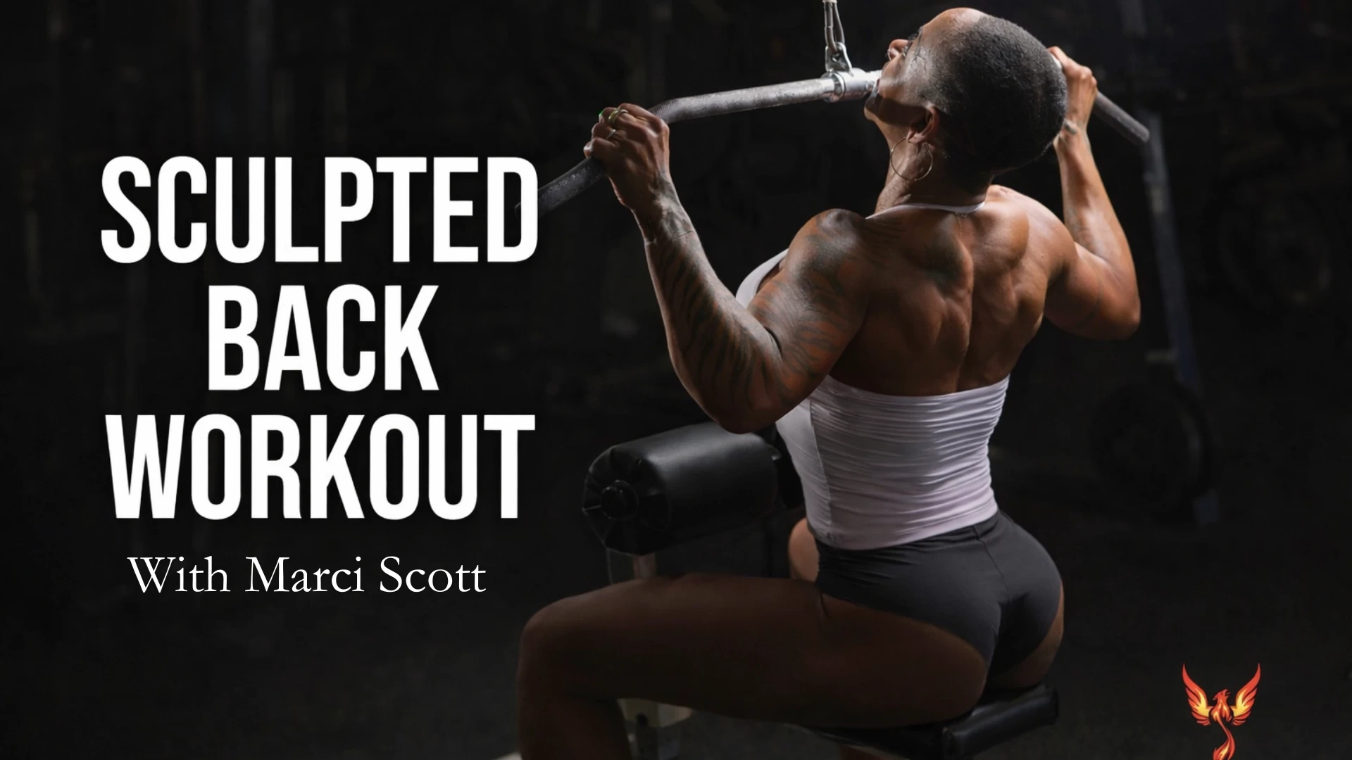 Sculpted Back Workout. Build Shape.