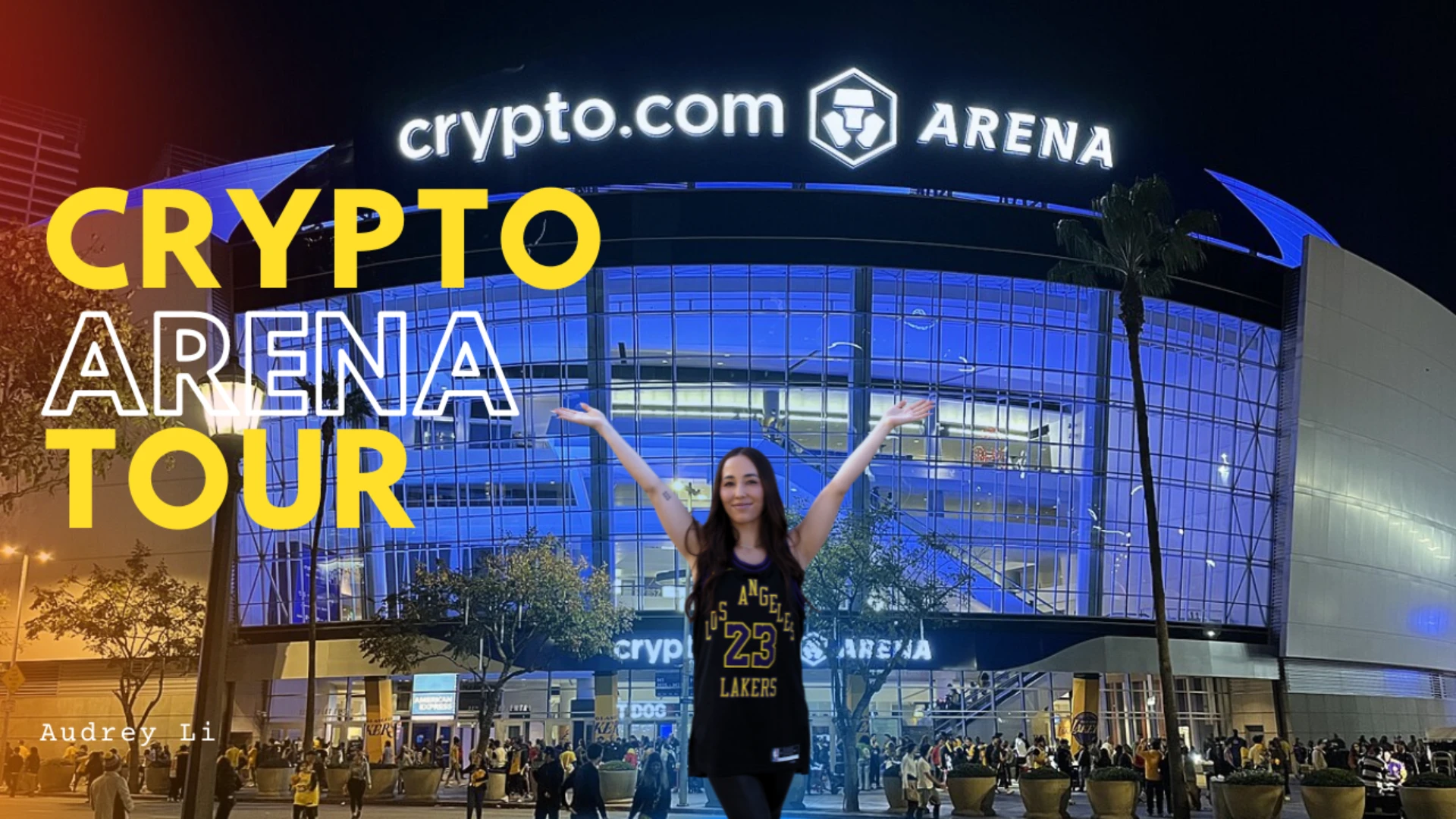 Tour of Crypto Stadium with Audrey
