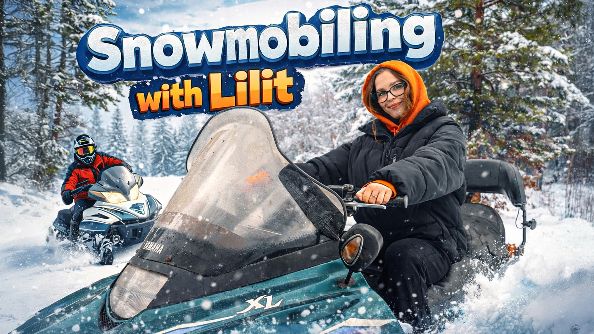 Trying Snowmobiling for the First Time