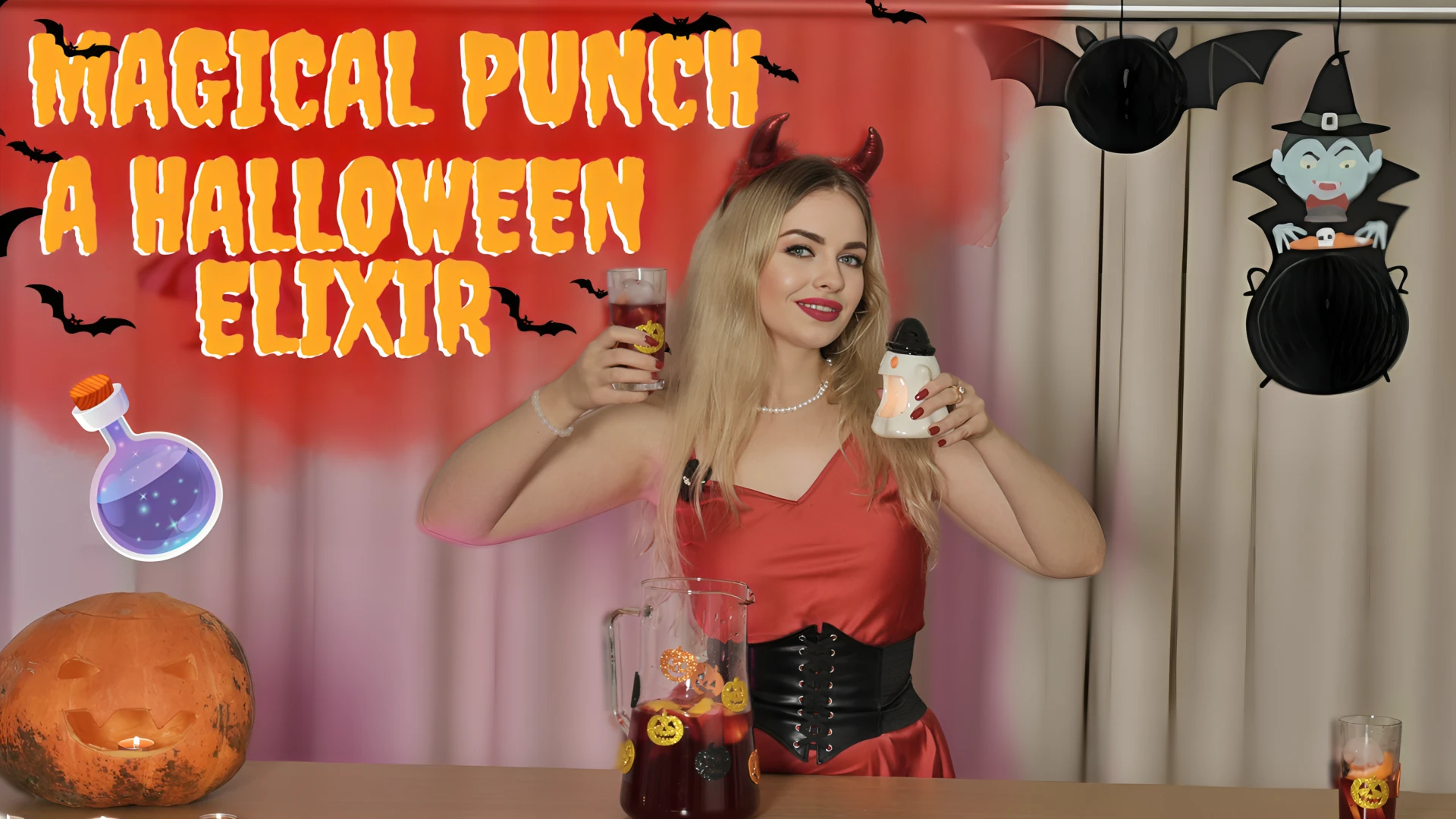 Magical Punch: A Halloween Elixir