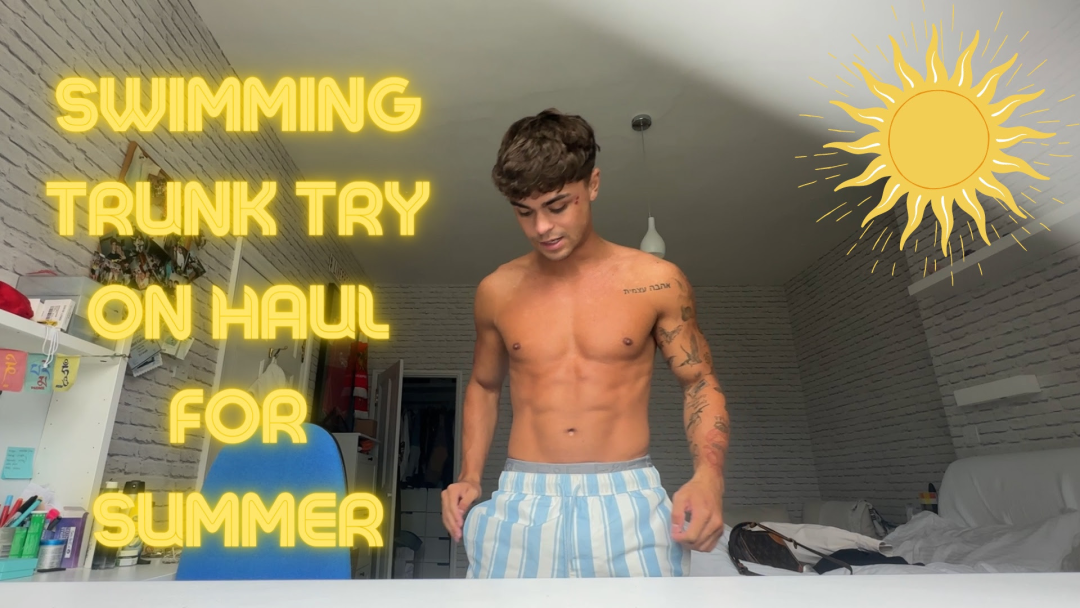 Swimming Trunks Try-on Haul for Summer
