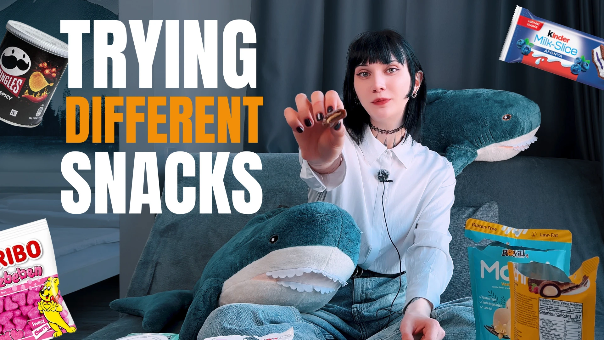 Trying Different Snacks